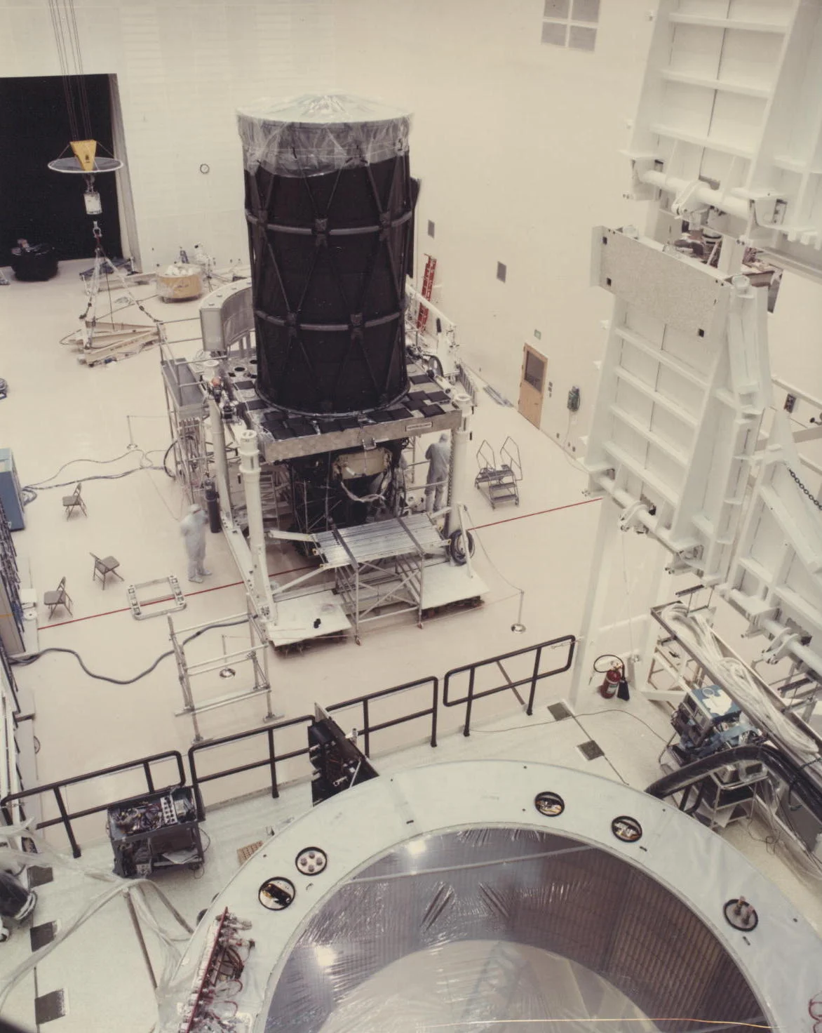 Hubble in the high bay