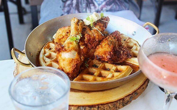 Fried Chicken & Waffles (@spark.illy) 