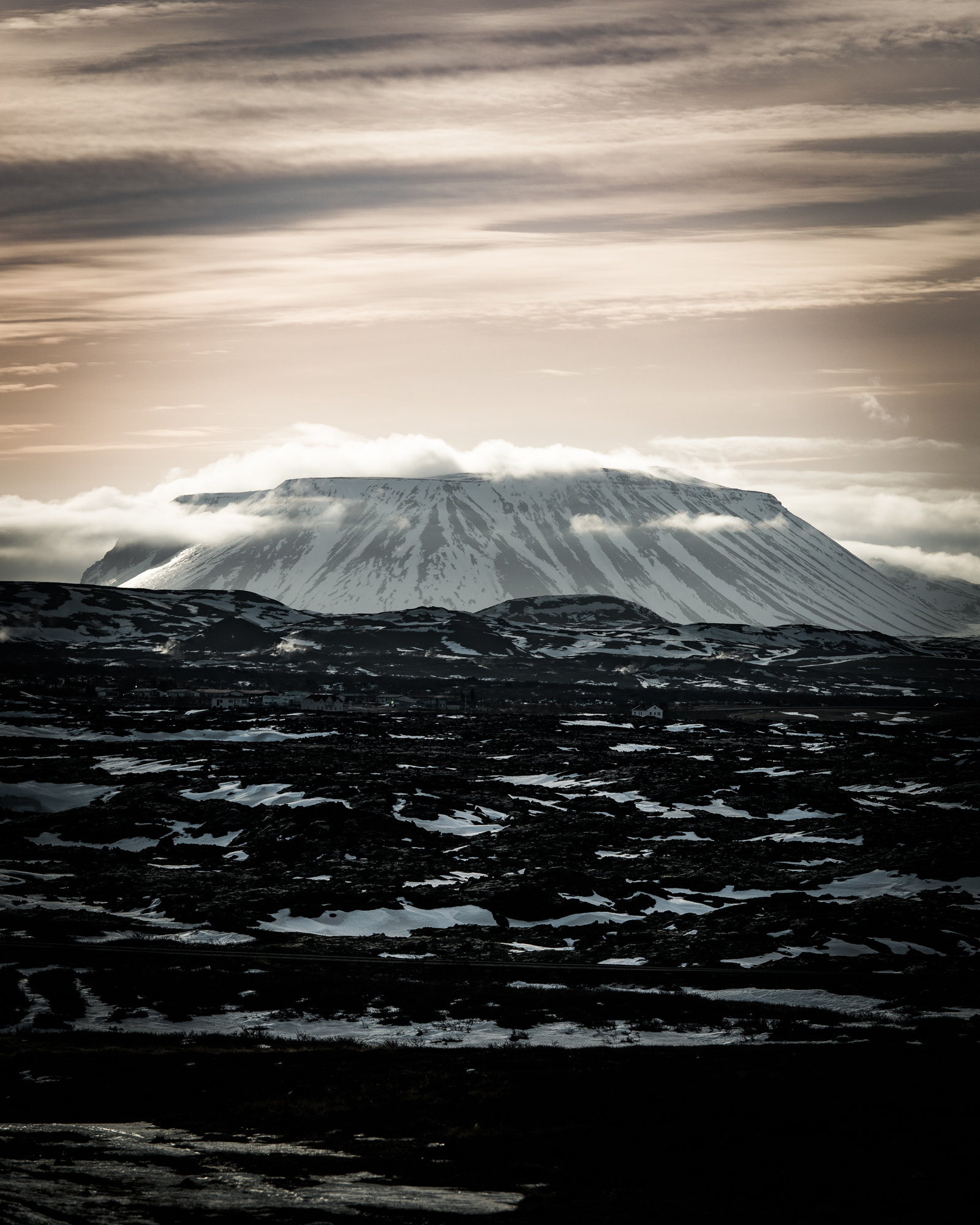This is a volcano crater!