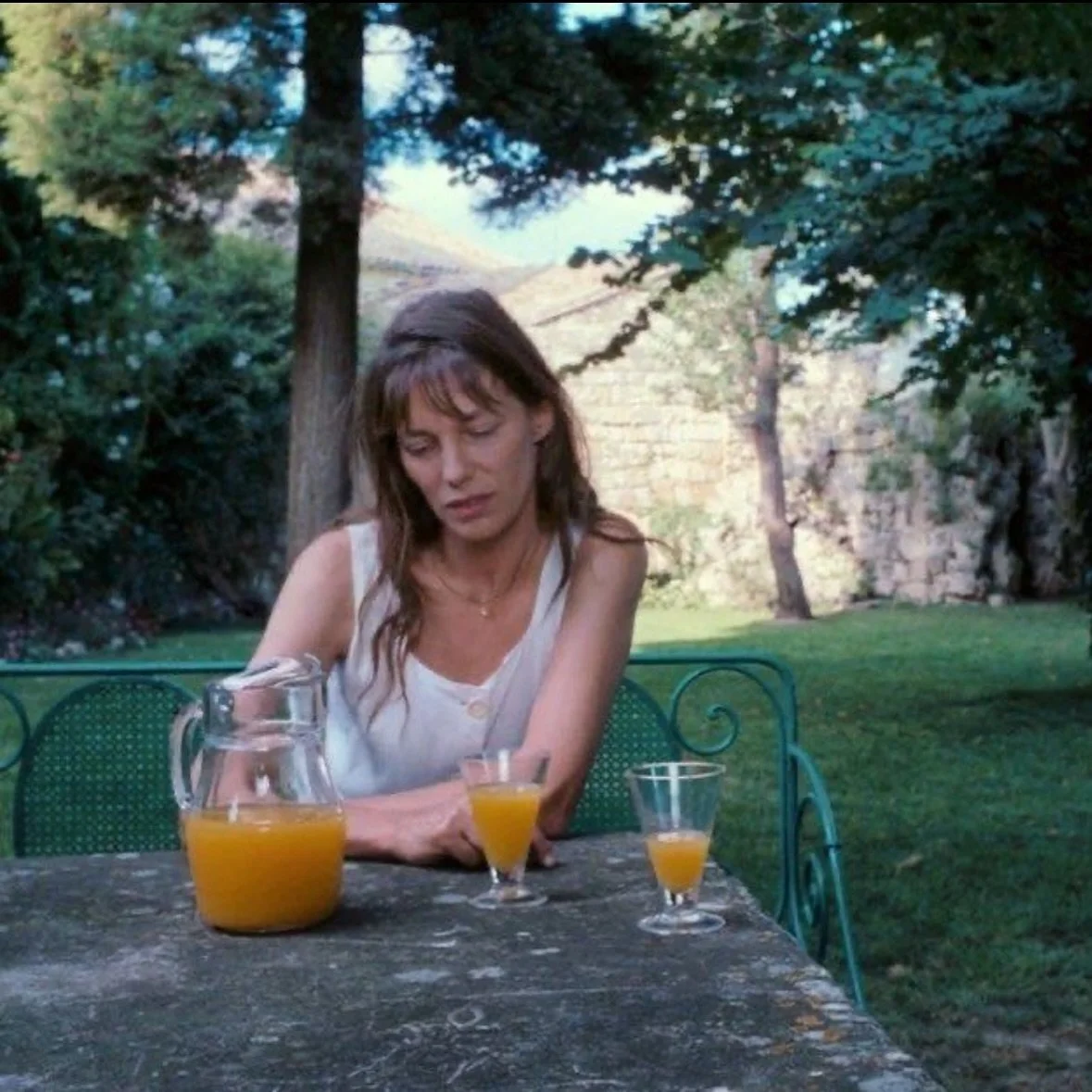 How you may find me for the rest of the summer (not really, there&rsquo;s so much work to be done 🙃). #smallbuisness #janebirkin #summer #mood