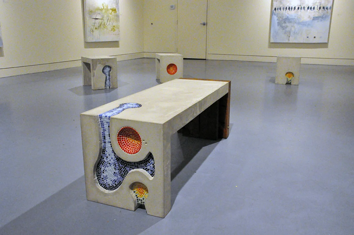 Benches by Beatriz Mayorca
