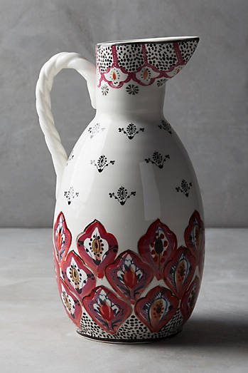  Love this pretty pitcher by Anthropology 
