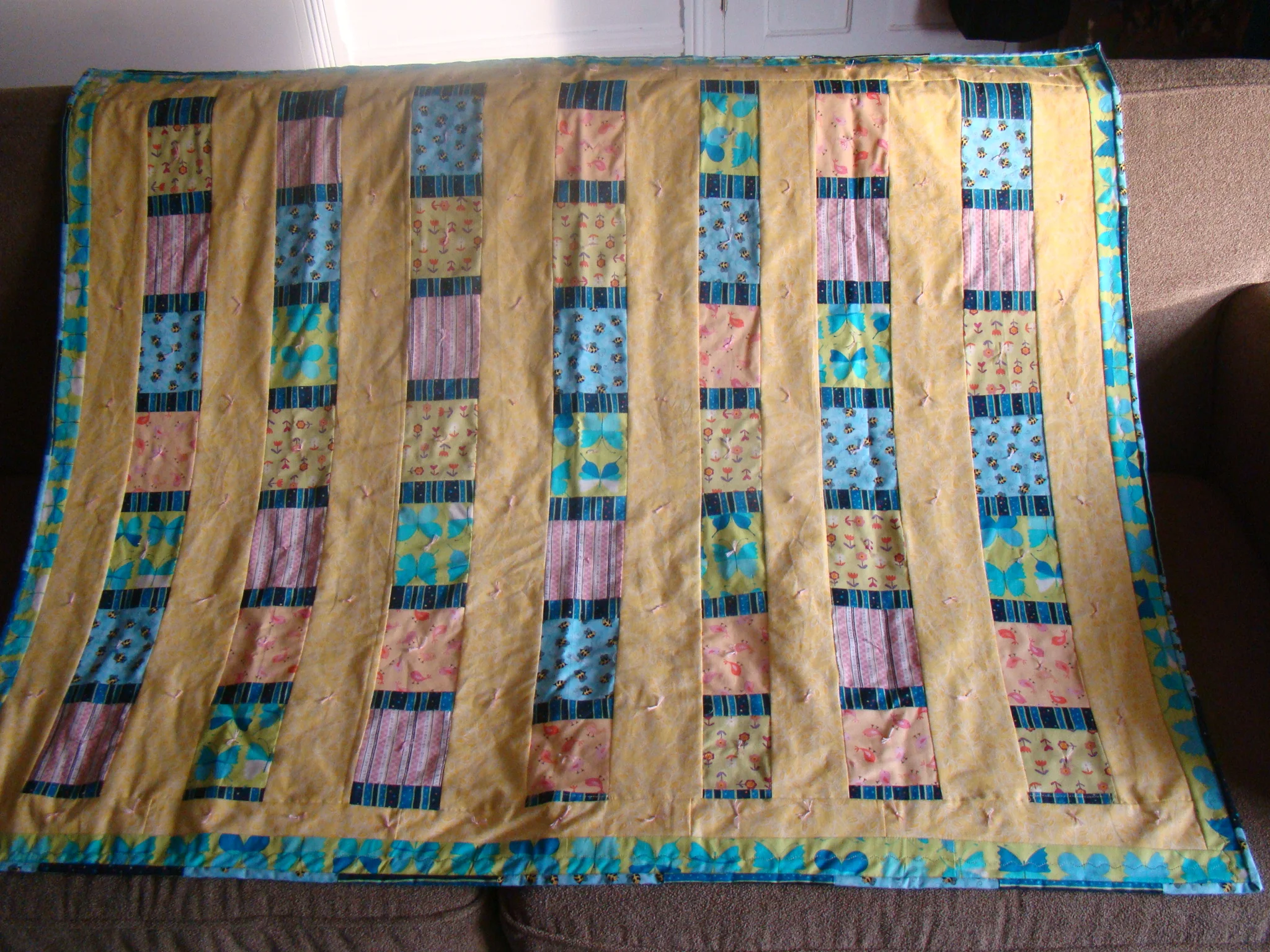 first quilt ever 