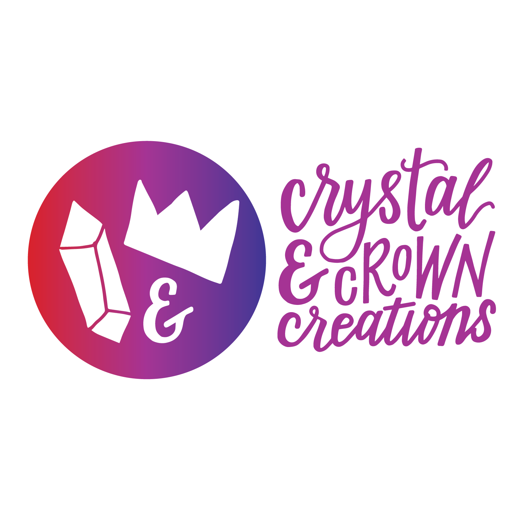 Copy of Crystal & Crown Creations Logo Design