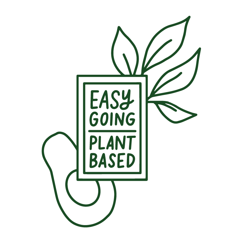 Copy of Easy Going Plant Based Logo Design