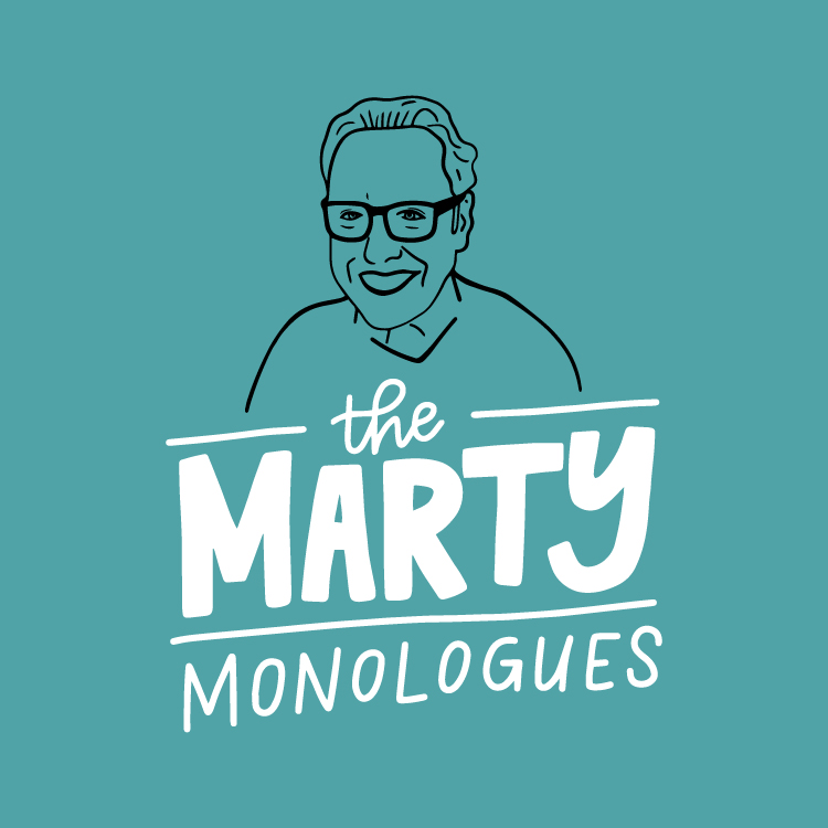 Copy of The Marty Monologues Logo Design