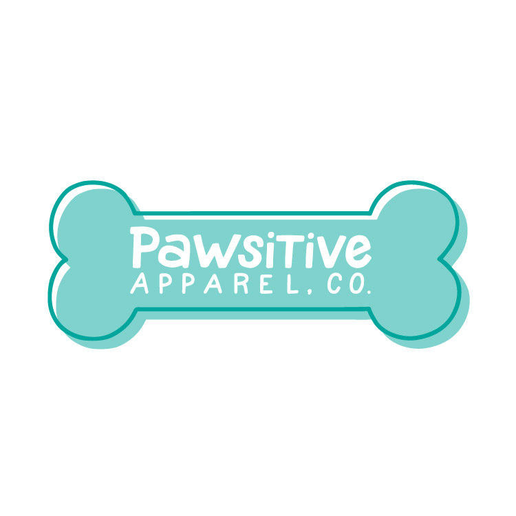 Copy of Pawsitive Apparel, Co. Logo Design