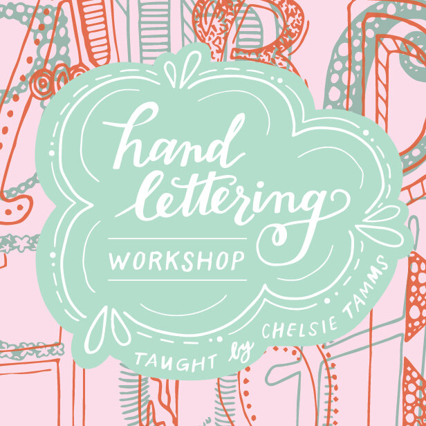 Lettering Works First Chicago Workshop