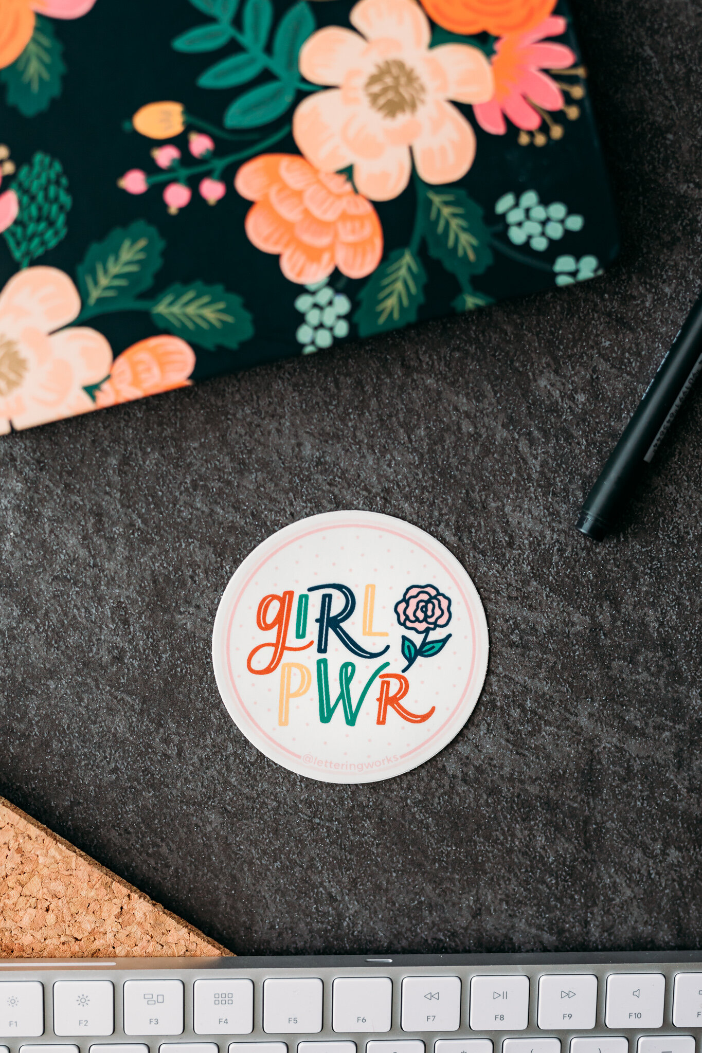Girl PWR Sticker - Product Photograph