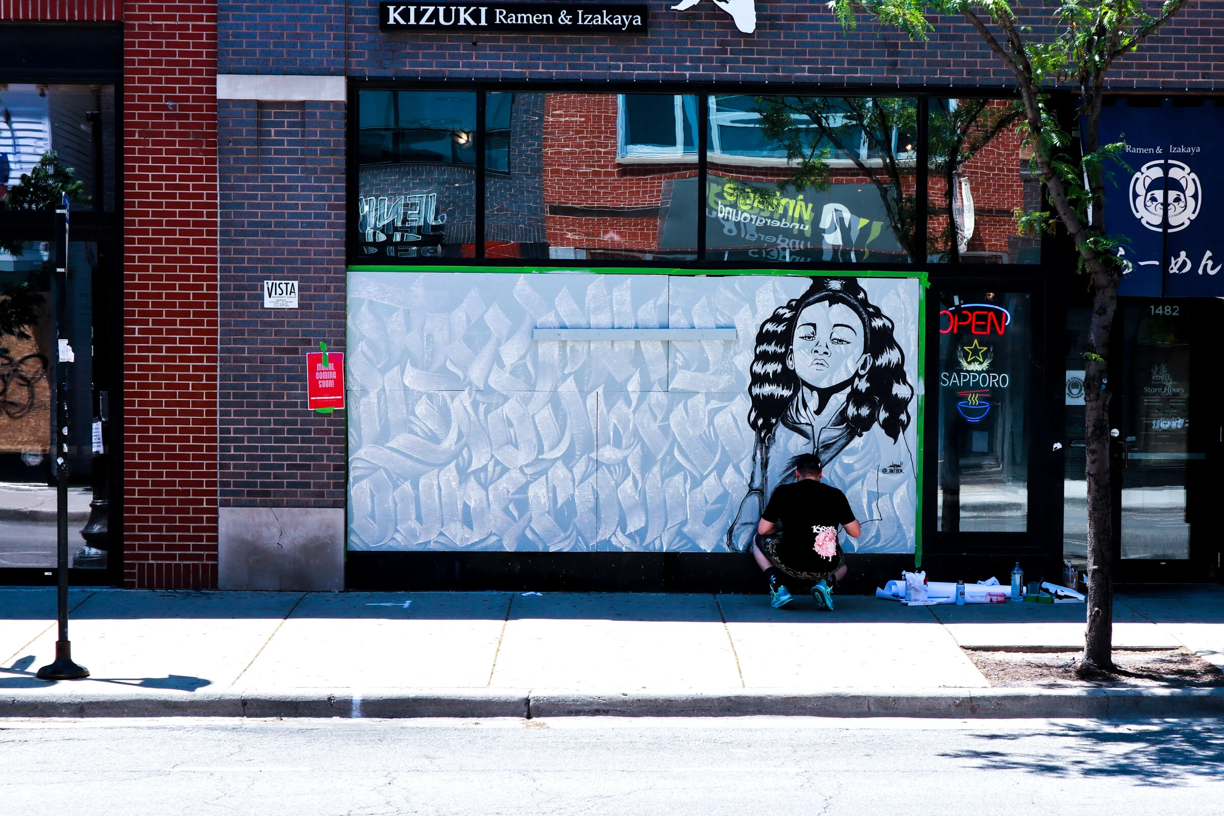 Chicago Rapper Mural Photos: Chicago Artists Show Up to Create Murals in Support of Black ...