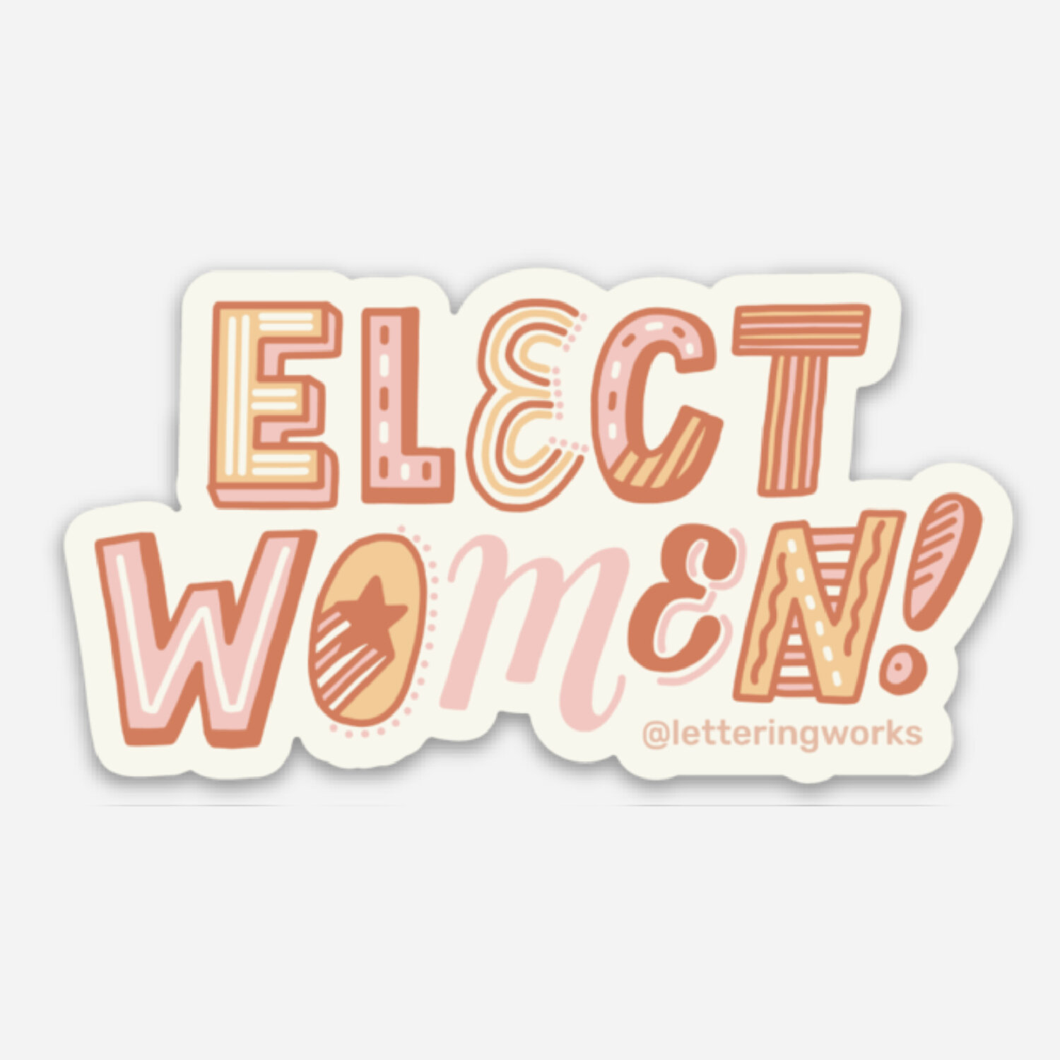 Elect Women Sticker