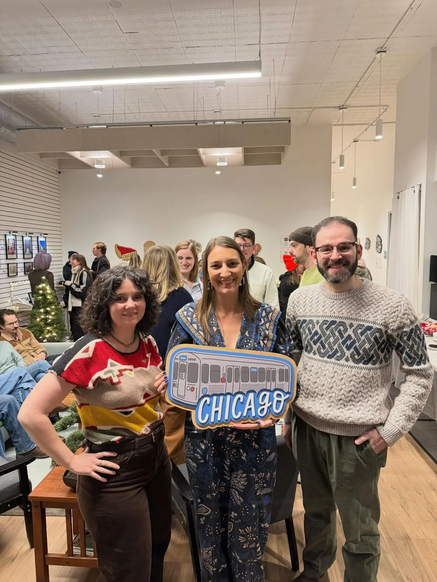 It&rsquo;s week four of Sunday Signs - a little series where I&rsquo;ll share one of my new wooden signs that is part of my art show at @logansquarepilatesandcore. 💙

Up fourth, we have the Chicago Blue Line L Train sign! This sign sold *twice*. Onc