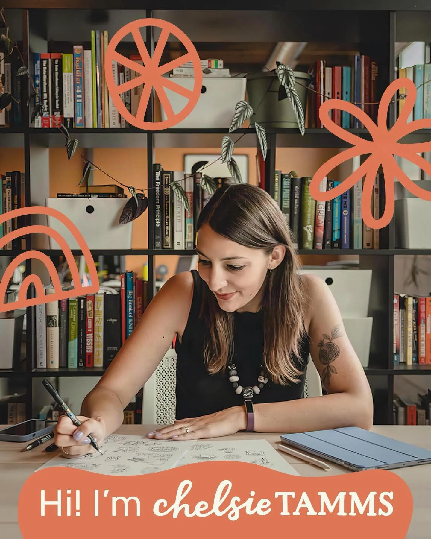 Hi! 👋 I&rsquo;m Chelsie Tamms, the lettering artist and brand designer behind Lettering Works! 

I established Lettering Works ✨ 10 whole years ago ✨ in 2016 after winning $10,000 in startup funding from my university.

Since then, I&rsquo;ve reloca