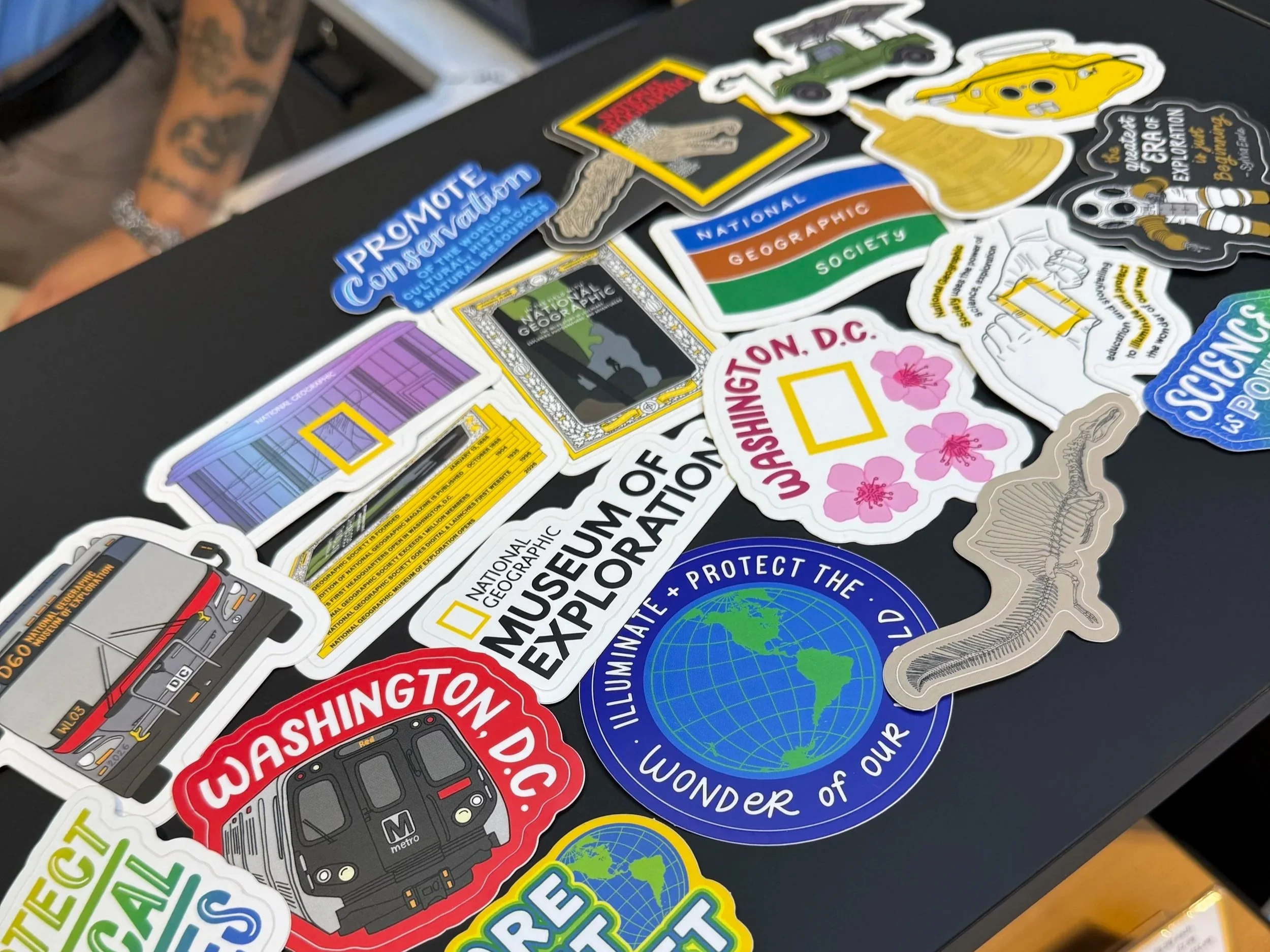 Lettering Works Designs Collection of Souvenirs for National Geographic’s Museum of Exploration