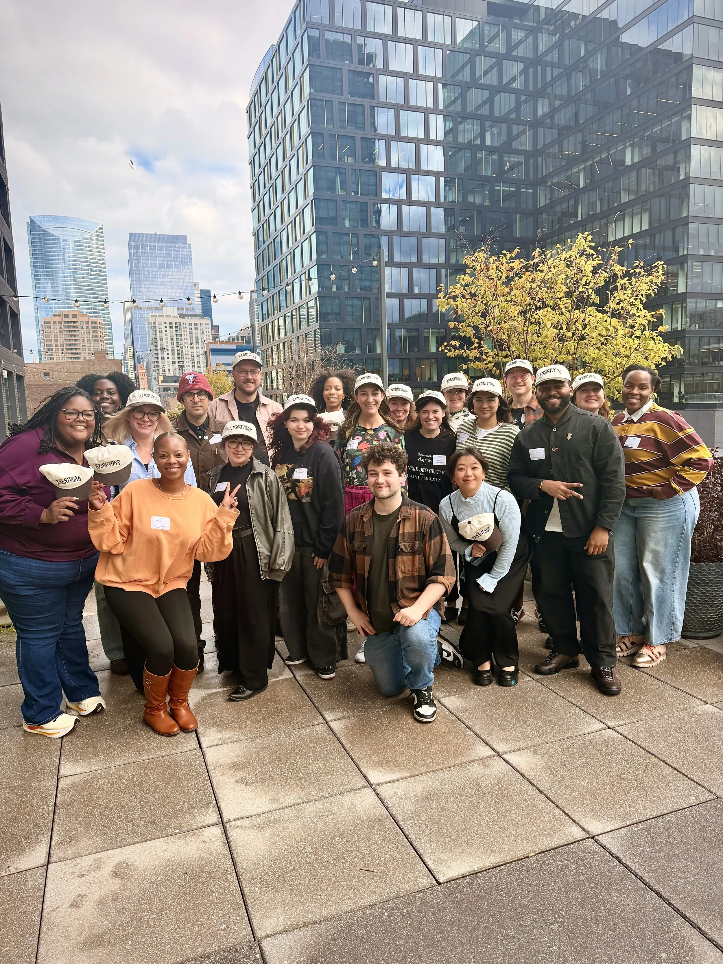 Group Photo from The Kernference Watch Party in Chicago, sponsored by Adobe