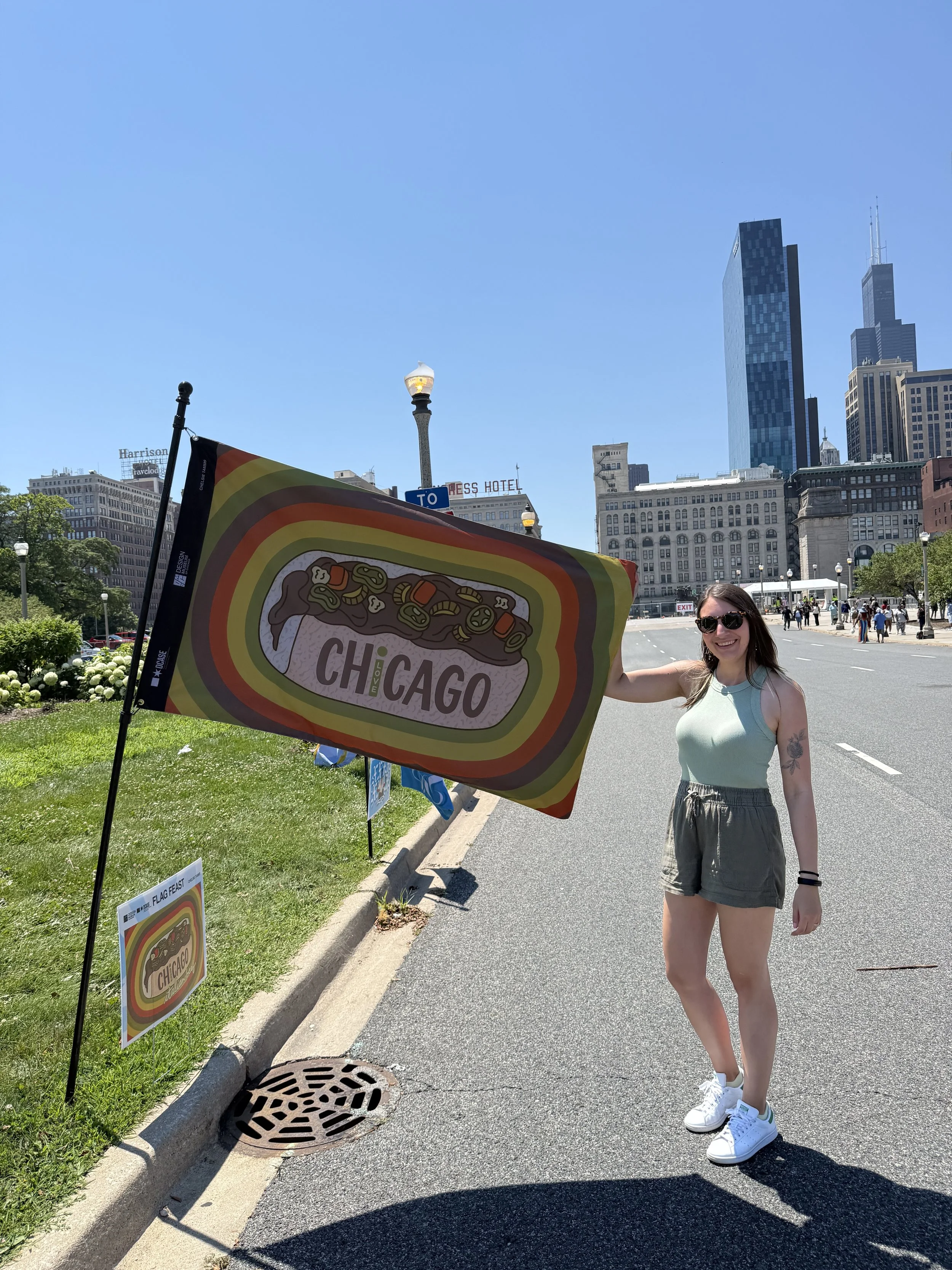 I Love Chicago Italian Beef Flag Submission by Chelsie Tamms