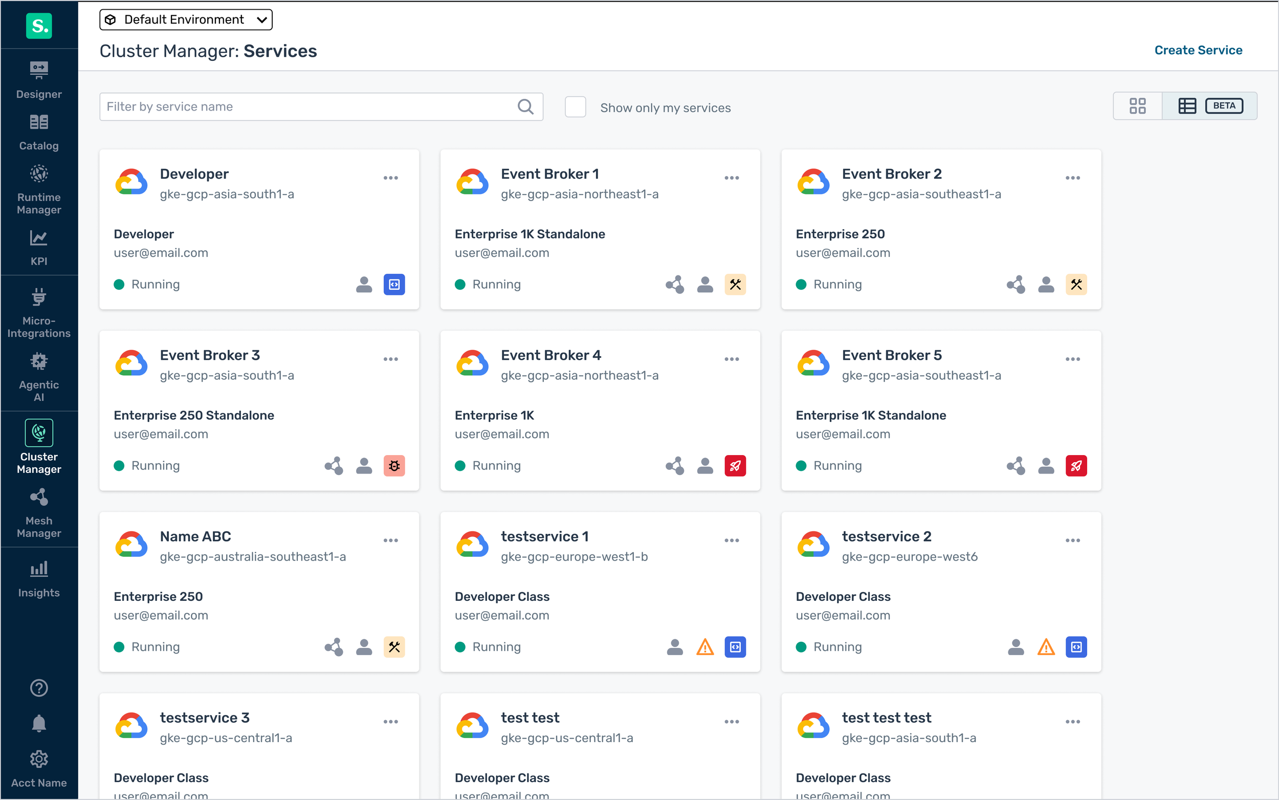 An image of Cluster Manager