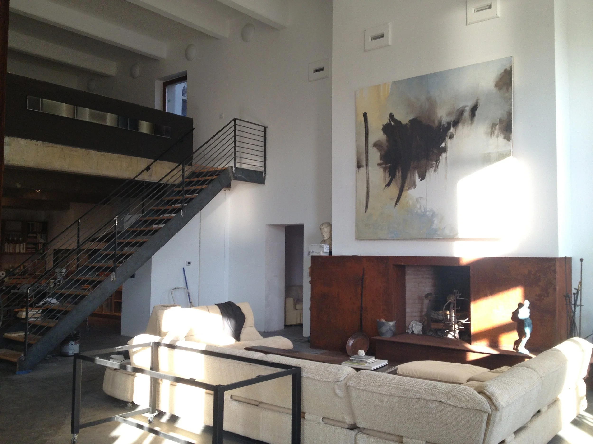 Faux Rusted Steel. Garrison, NY