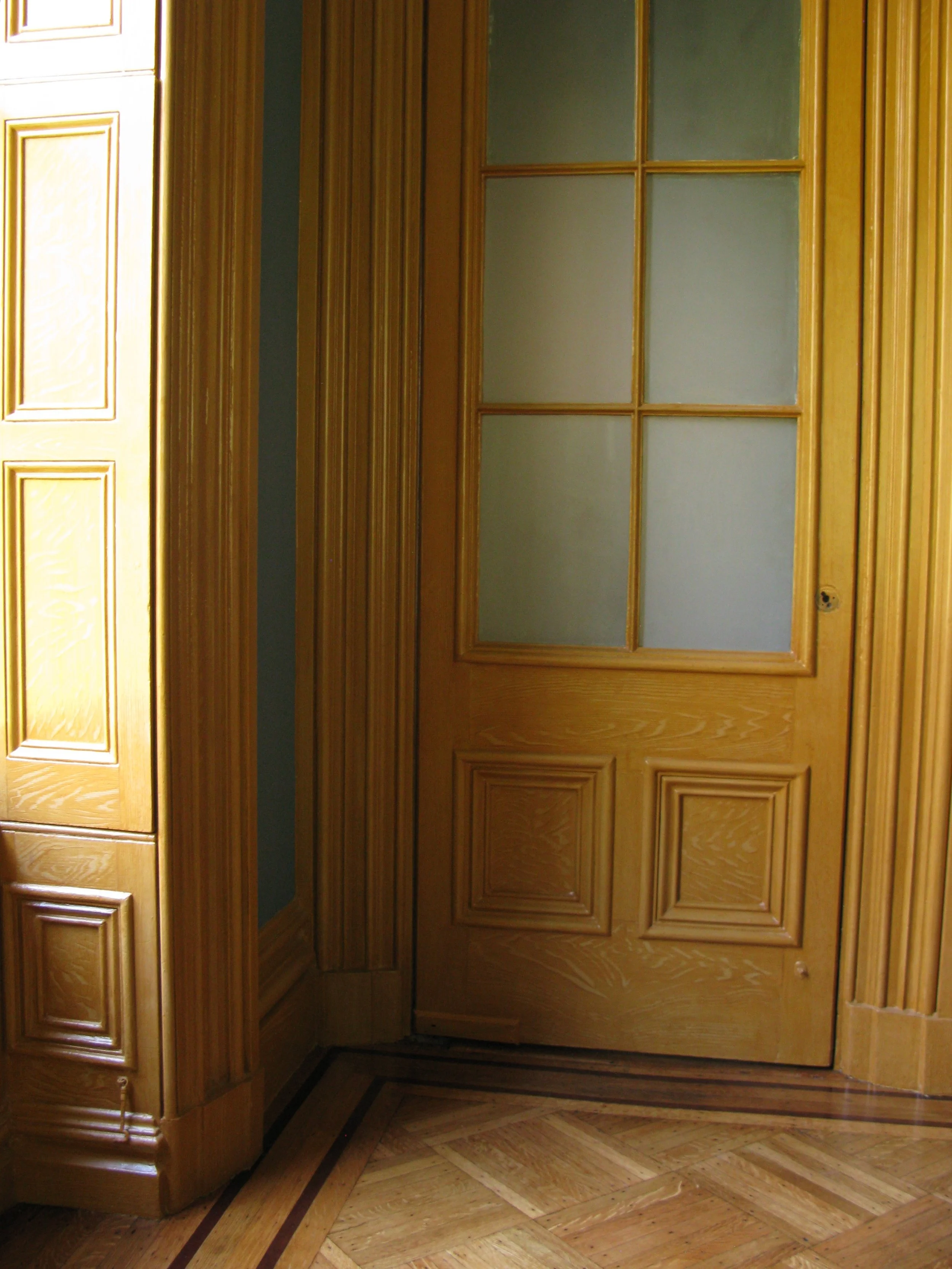 Historic Golden Oak Restoration.  Dobb's Ferry, NY