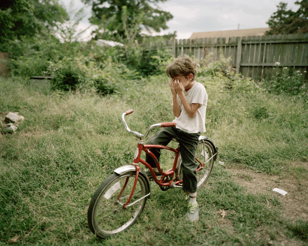   Cynthia Henebry,&nbsp;  Marshall On His Bike,&nbsp; 2016  Photograph  Image courtesy of the artist 