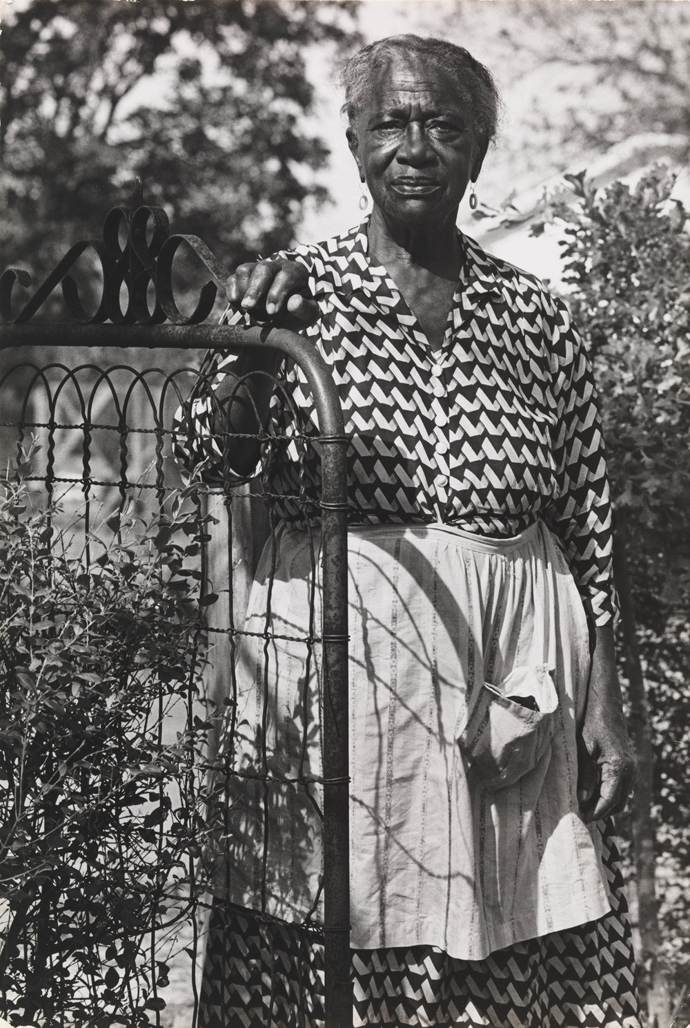   Chester Higgins ,&nbsp;  T   he Artist's Great-Aunt Shugg Lampley, New Brockton, Alabama, 1968   Gelatin silver print, 9¾”H × 6⅝”W  Virginia Museum of Fine Arts, Richmond, National Endowment for the Arts Fund for American Art 