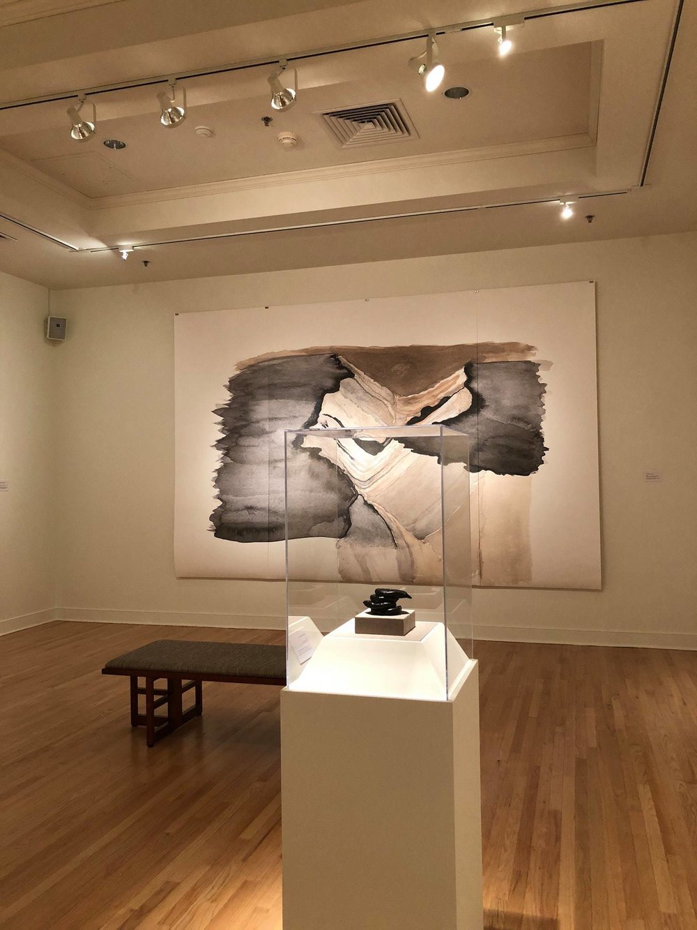   Maria Chavez,&nbsp;  Topography of Sound: Peaks and Valleys Series,&nbsp; Installation view, 2018  Image courtesy of the artist and University of Richmond Museums&nbsp; 