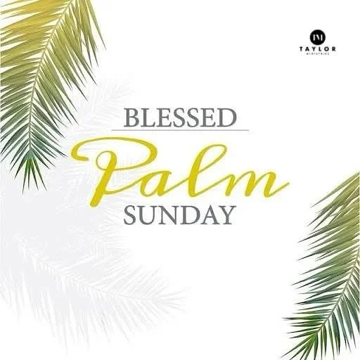 Celebrating the triumphal entry of Holy Week! For those who know&hellip; Yasha Na! Have a blessed Palm Sunday!