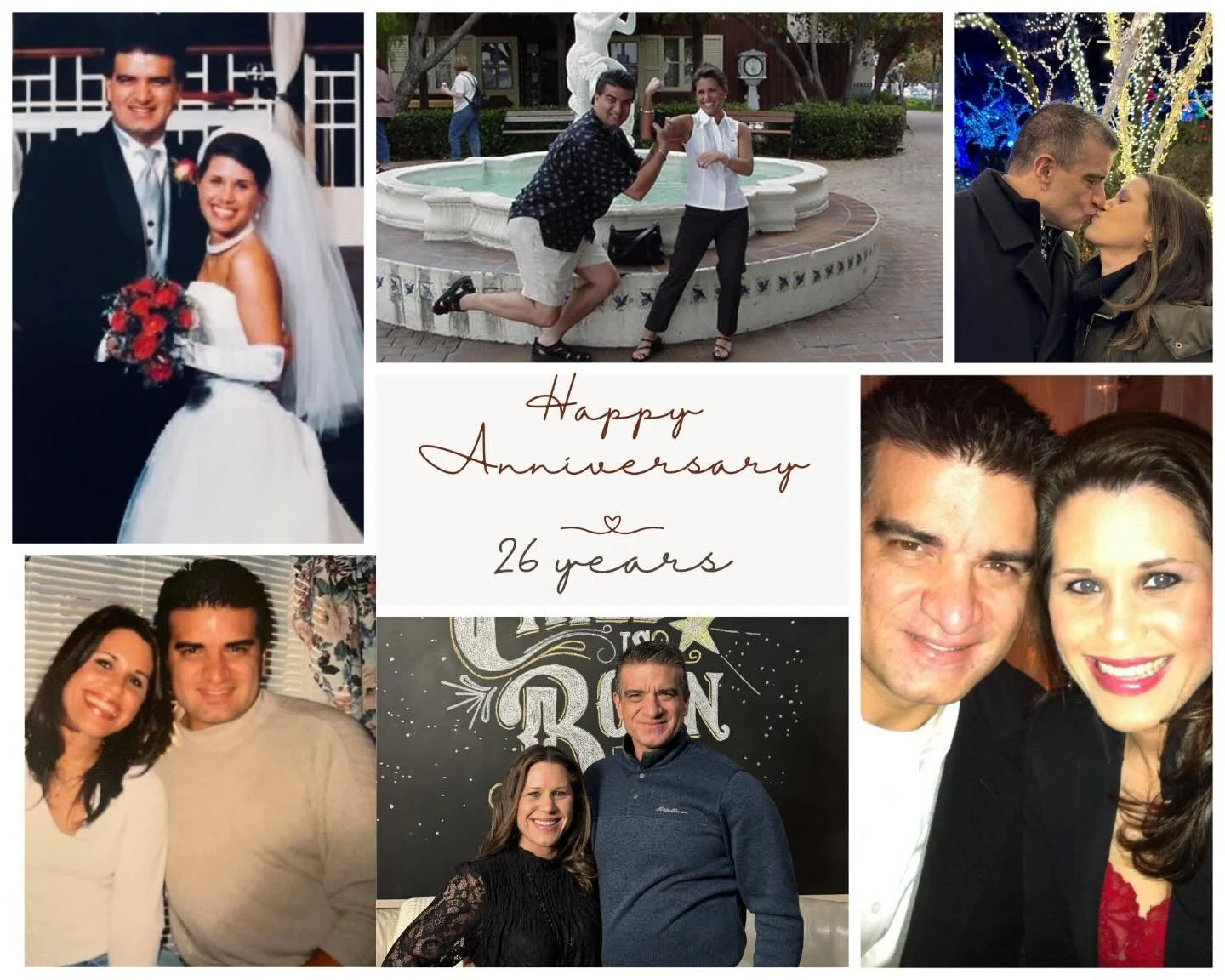 The staff at Taylor Ministries want to wish Brother Jeff and Kellie a Happy 26th Anniversary!! Cheers to 26 amazing years and many more ahead! 🥂We love you guys! ❤️ #weddinganniversary