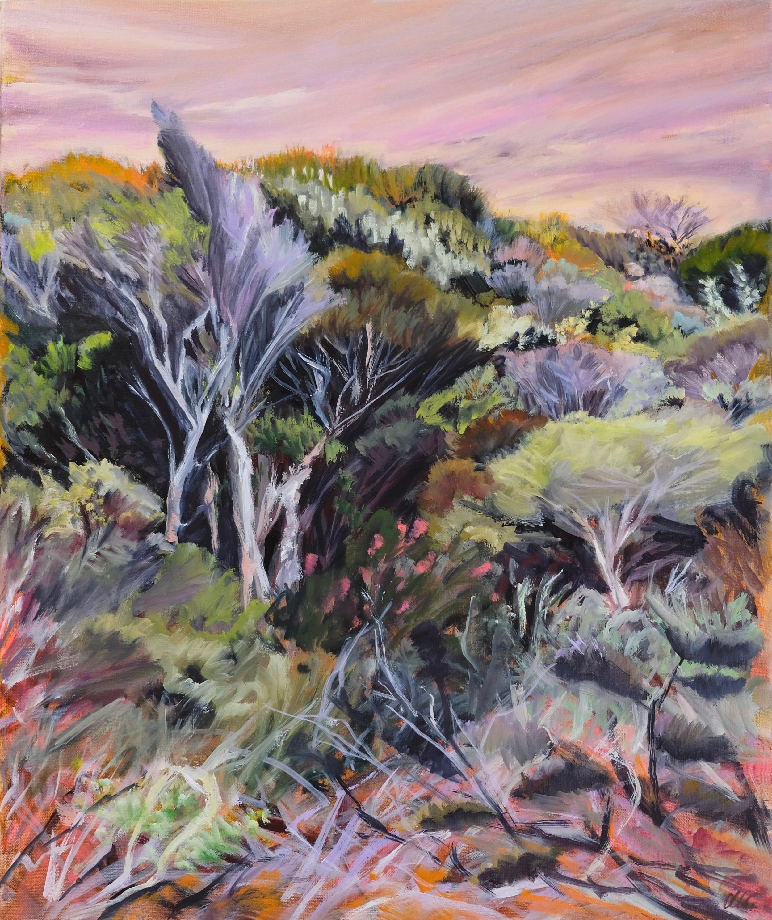 Afternoon Sanctum 2022 oil on French canvas 63 x 53cm