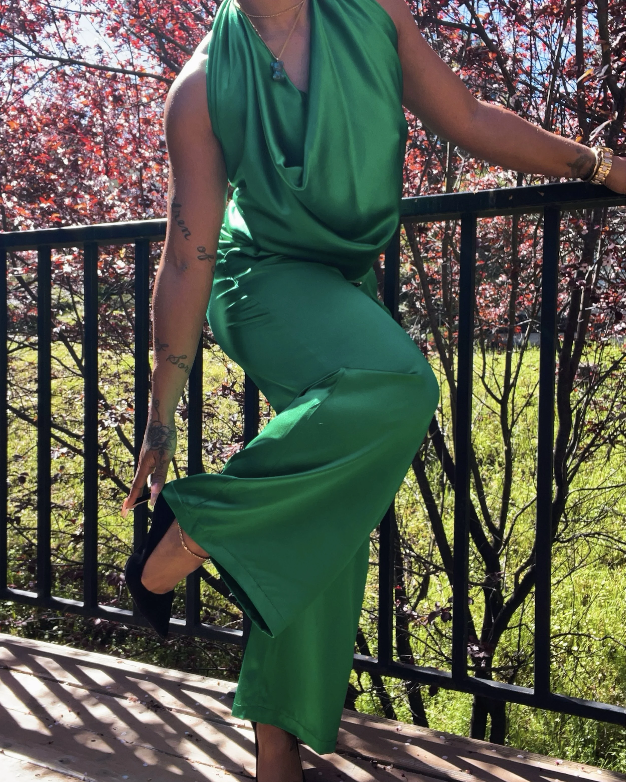 Silk Leisure Suit - Trouser