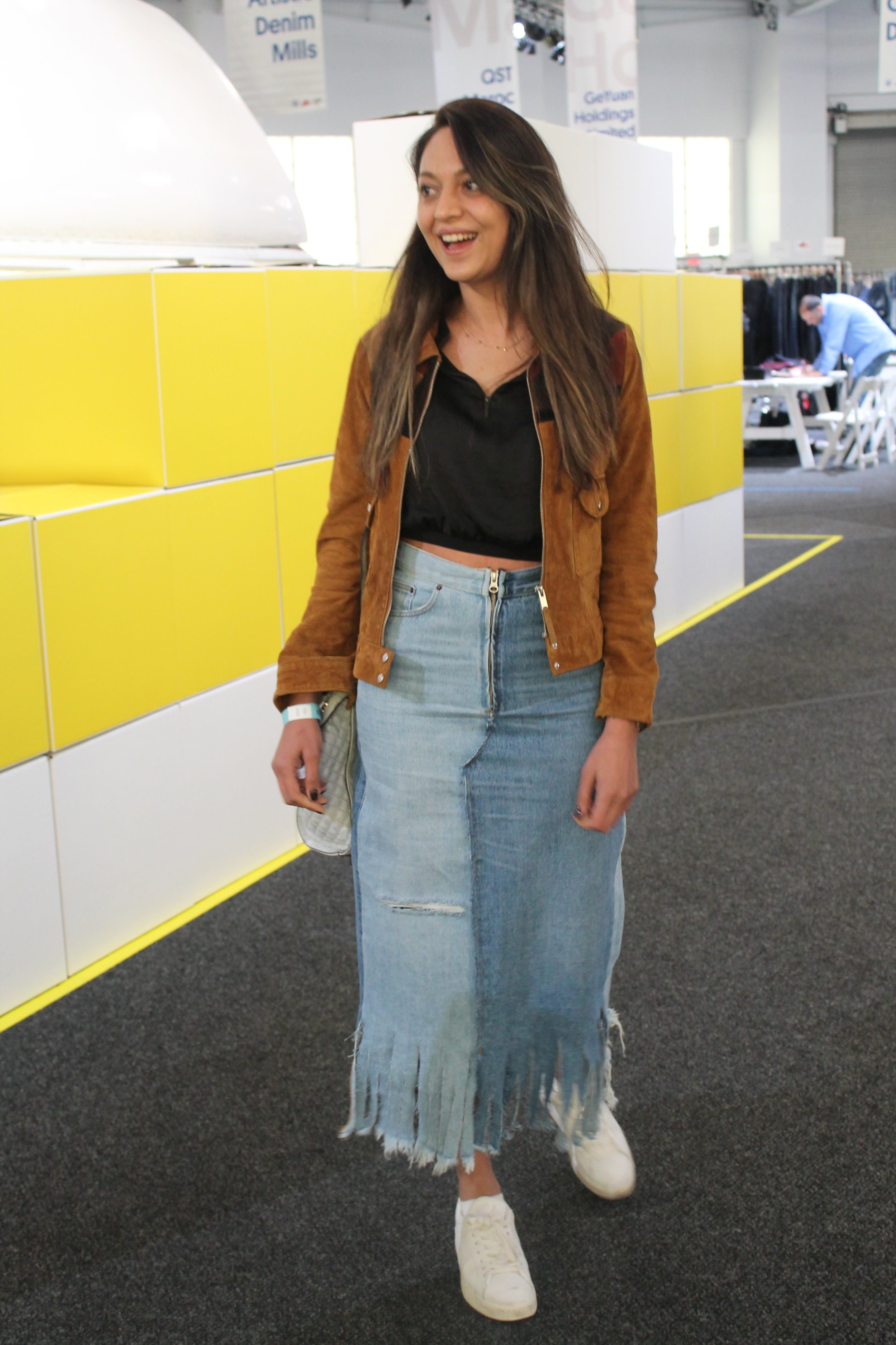 Fringe on skirt