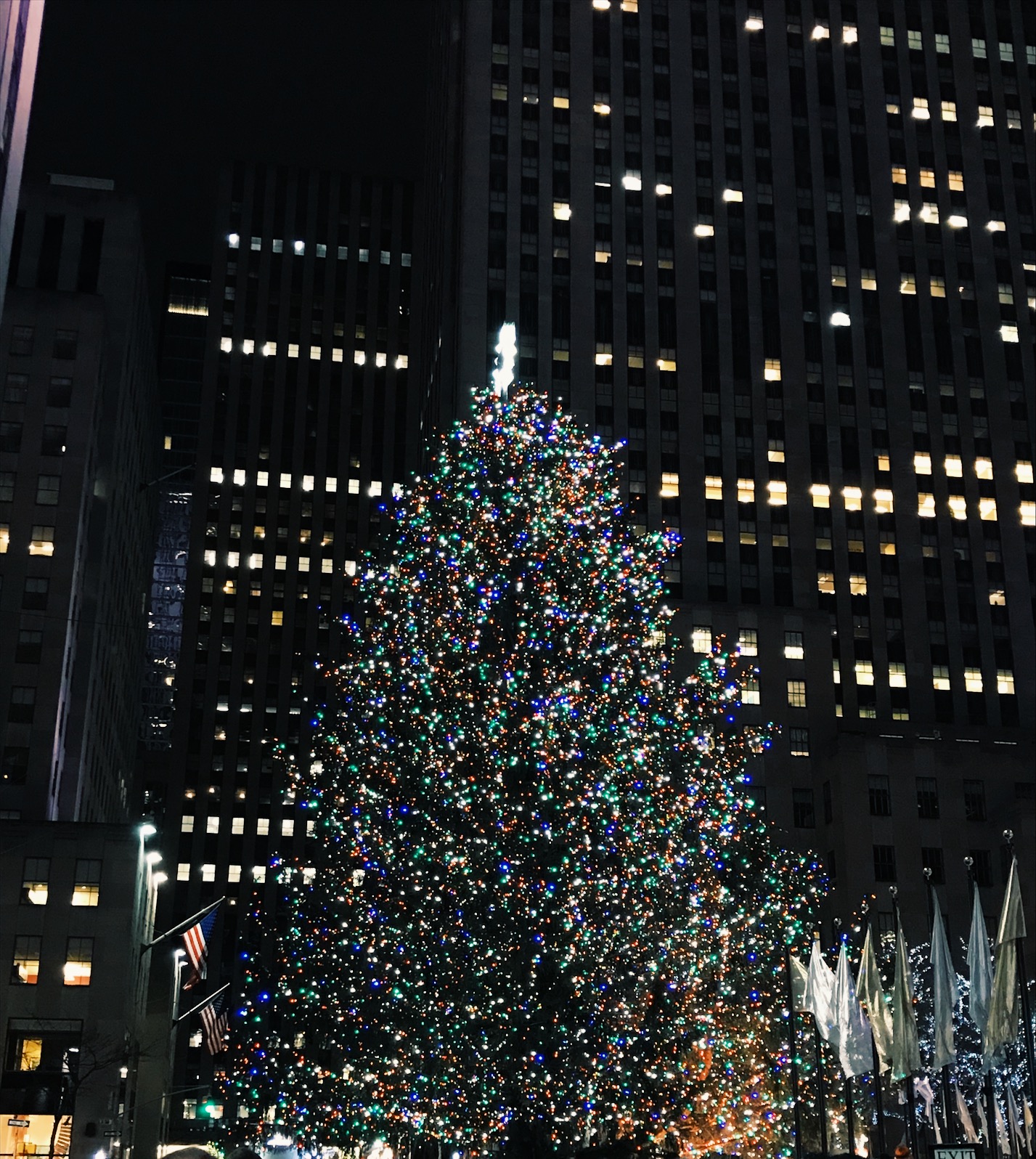 Rockin' around the Christmas tree: Rockefeller tree lit up
