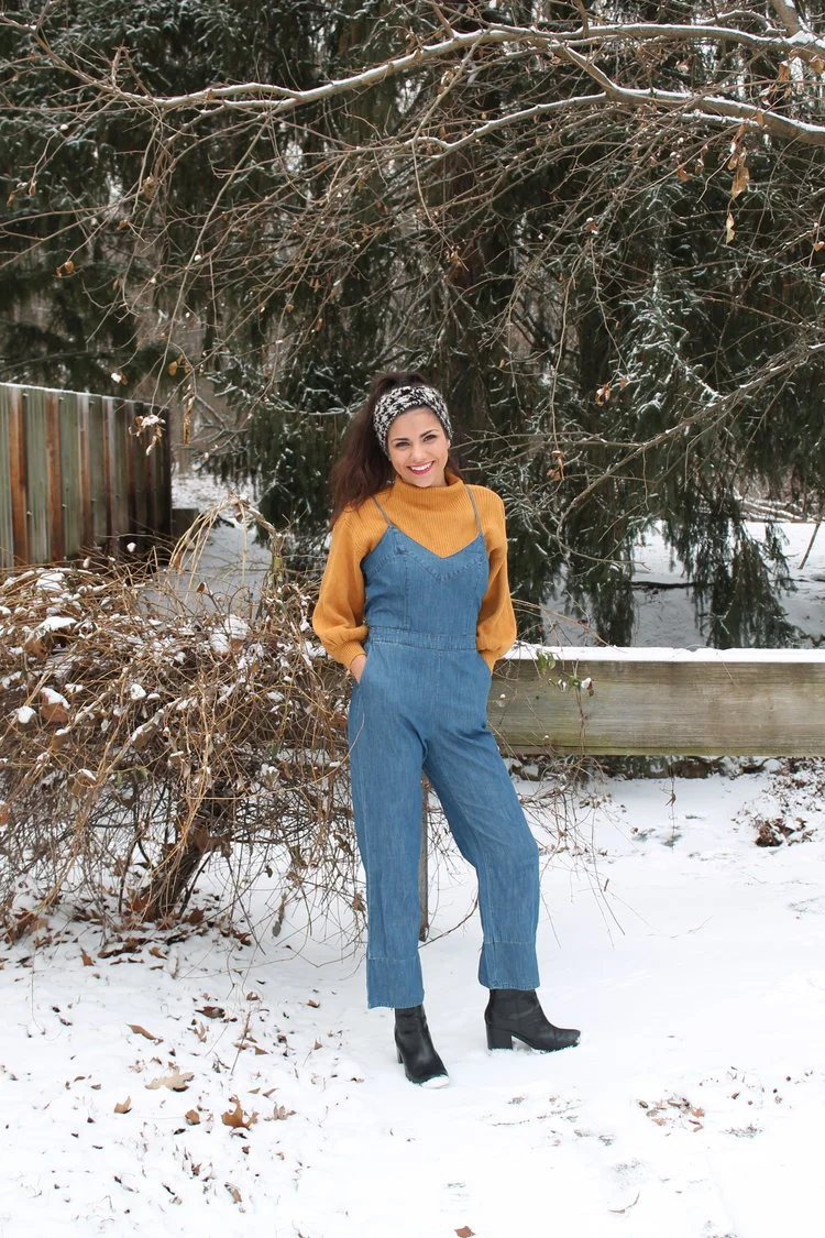 The All Season Long Jumpsuit Look