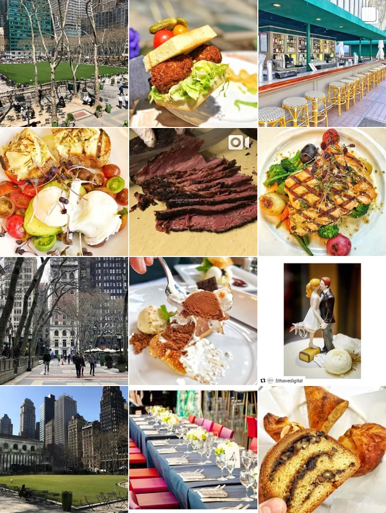 Photo Credits: @bryantparkgrill