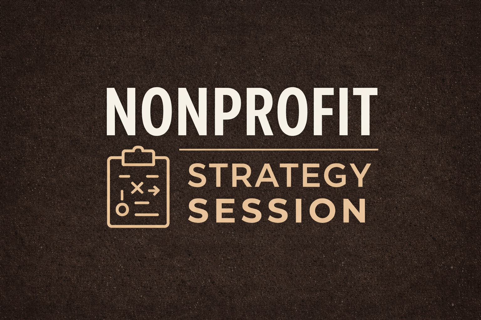 Nonprofit Strategy Session
