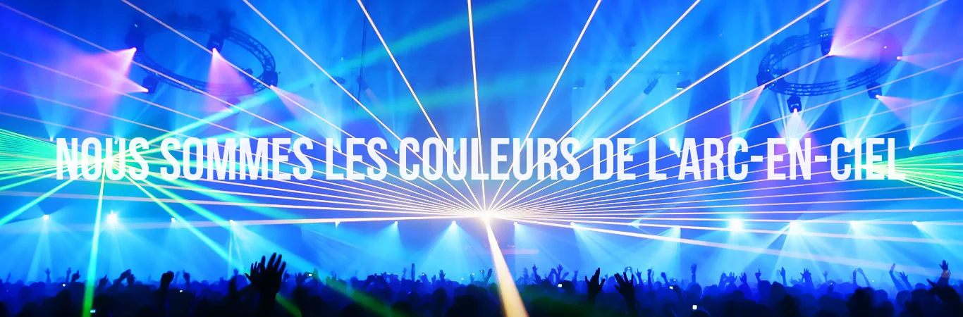 Foule à grande foule pour la fête de la musique album lyrics rainbow