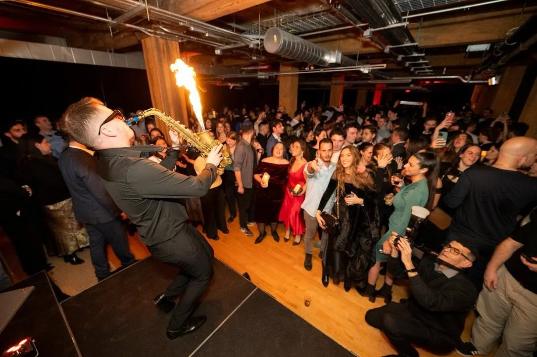 1 week ago!

1,000 young Jews. One powerful Chanukah night in Downtown Toronto.

Amazing food, great drinks, rocking music, epic entertainment, and meaningful inspiration.

A night filled with unity, joy, and Jewish pride &mdash; made possible throug