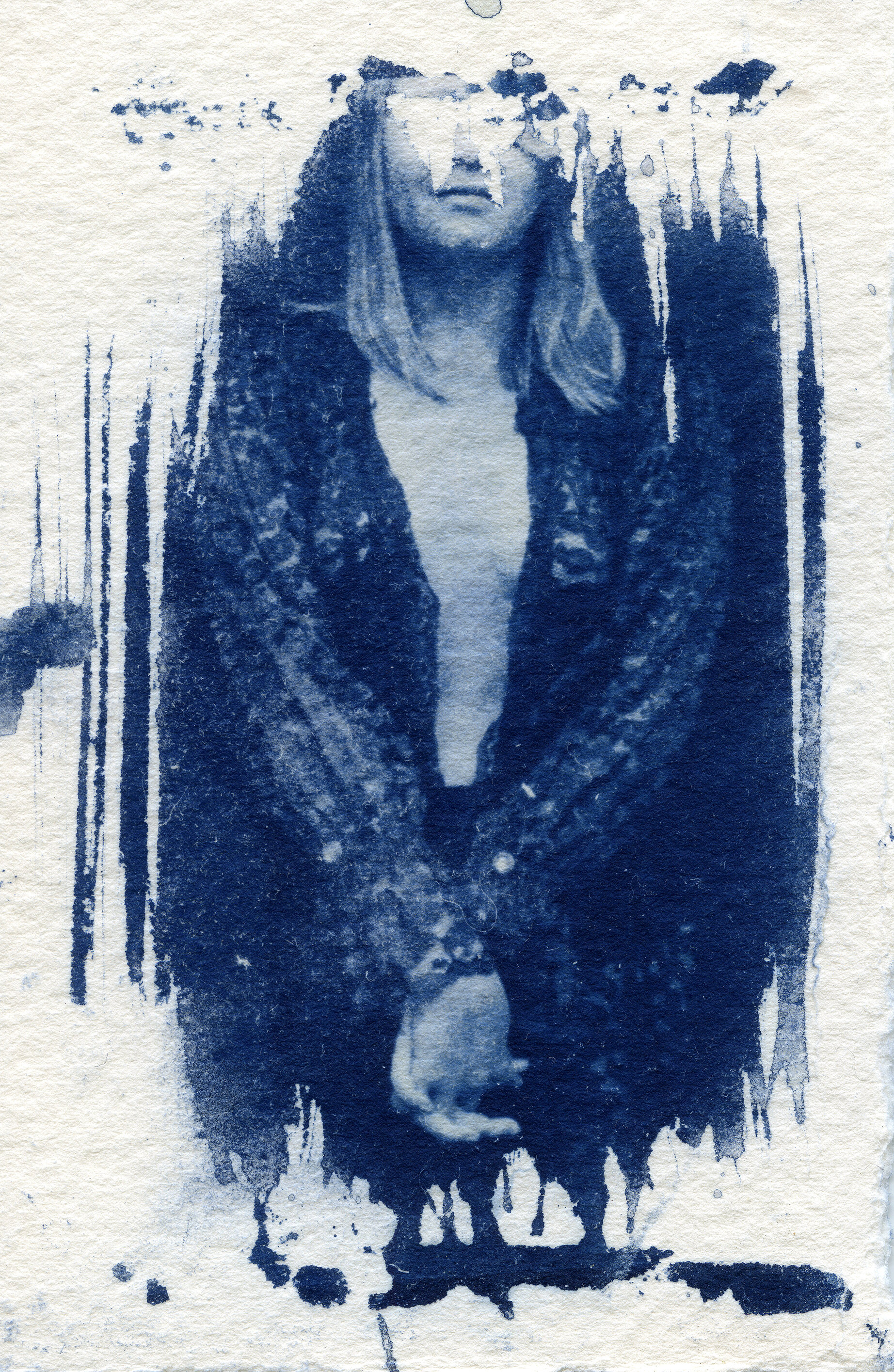  Cyanotype on watercolor paper    2018    4” x 5” 