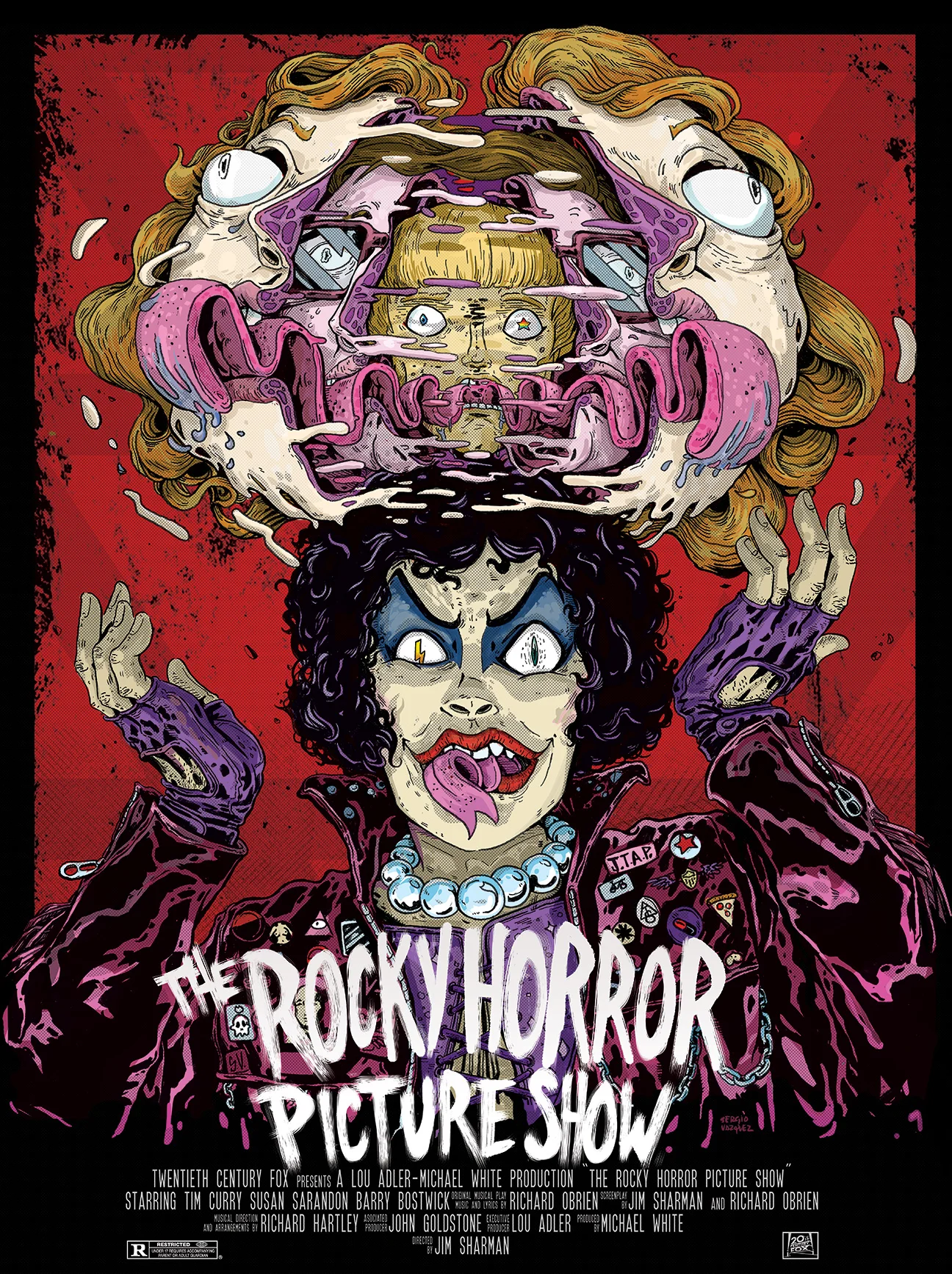 for "Rocky horror poster show" at Caribbean cinemas 2016