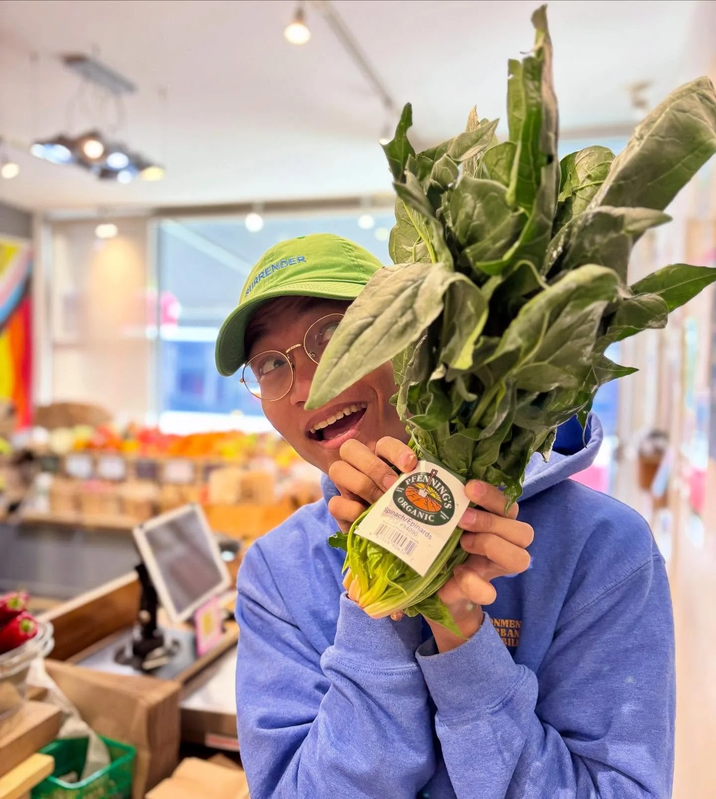 Johnny’s giant veggies… thank you @pfenningsfarm !
