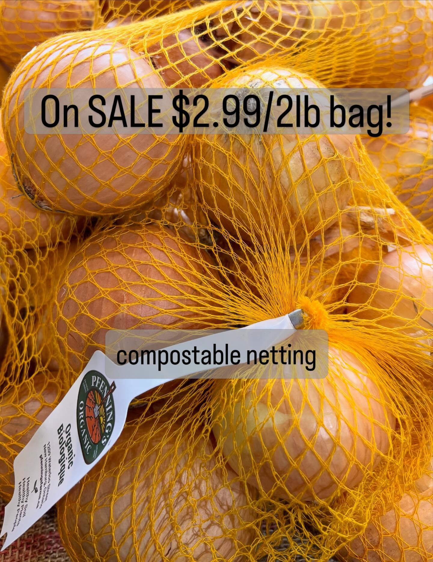 Ontario grown by @pfenningsfarm !