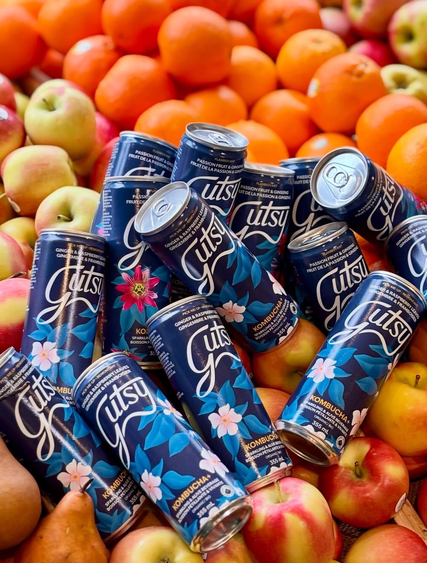 NEW in-store now, delicious kombucha from @gutsydrinks !