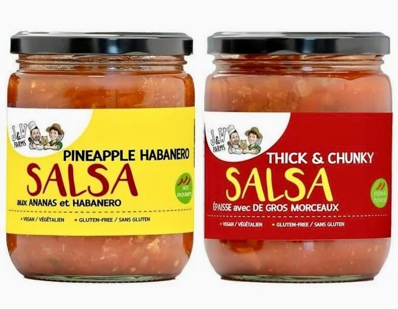 This salsa 💃 from @jwfarms_pec is fantastic!  Made in PEC and NEW @raisetherootmarket - come and grab a jar today&hellip; pair with @nealbrothers / @albalisamexicanfood / @quepasafoods tortilla chips.