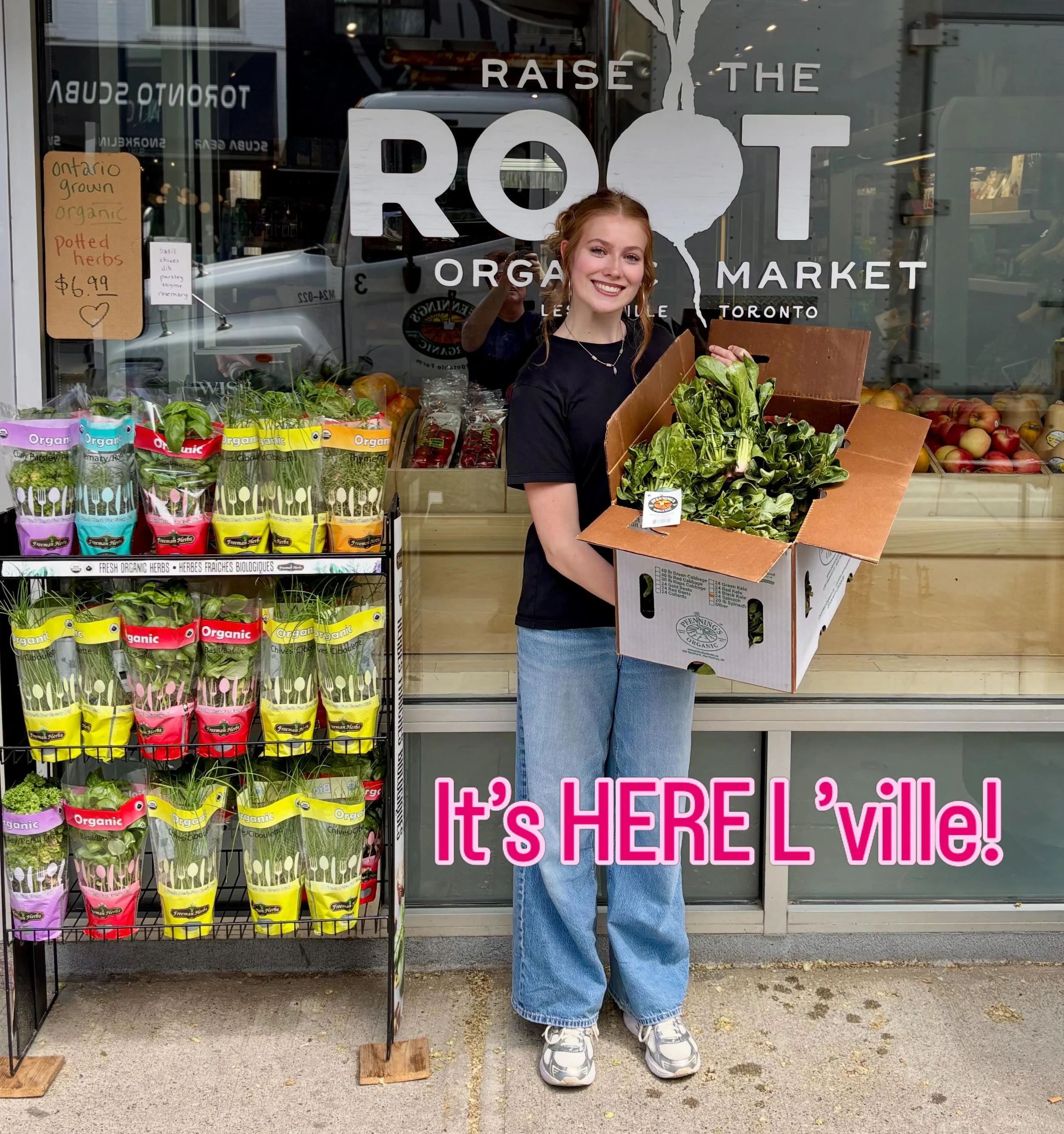 @pfenningsfarm overwintered organic Ontario grown spinach has arrived&hellip; WOOT WOOT!
