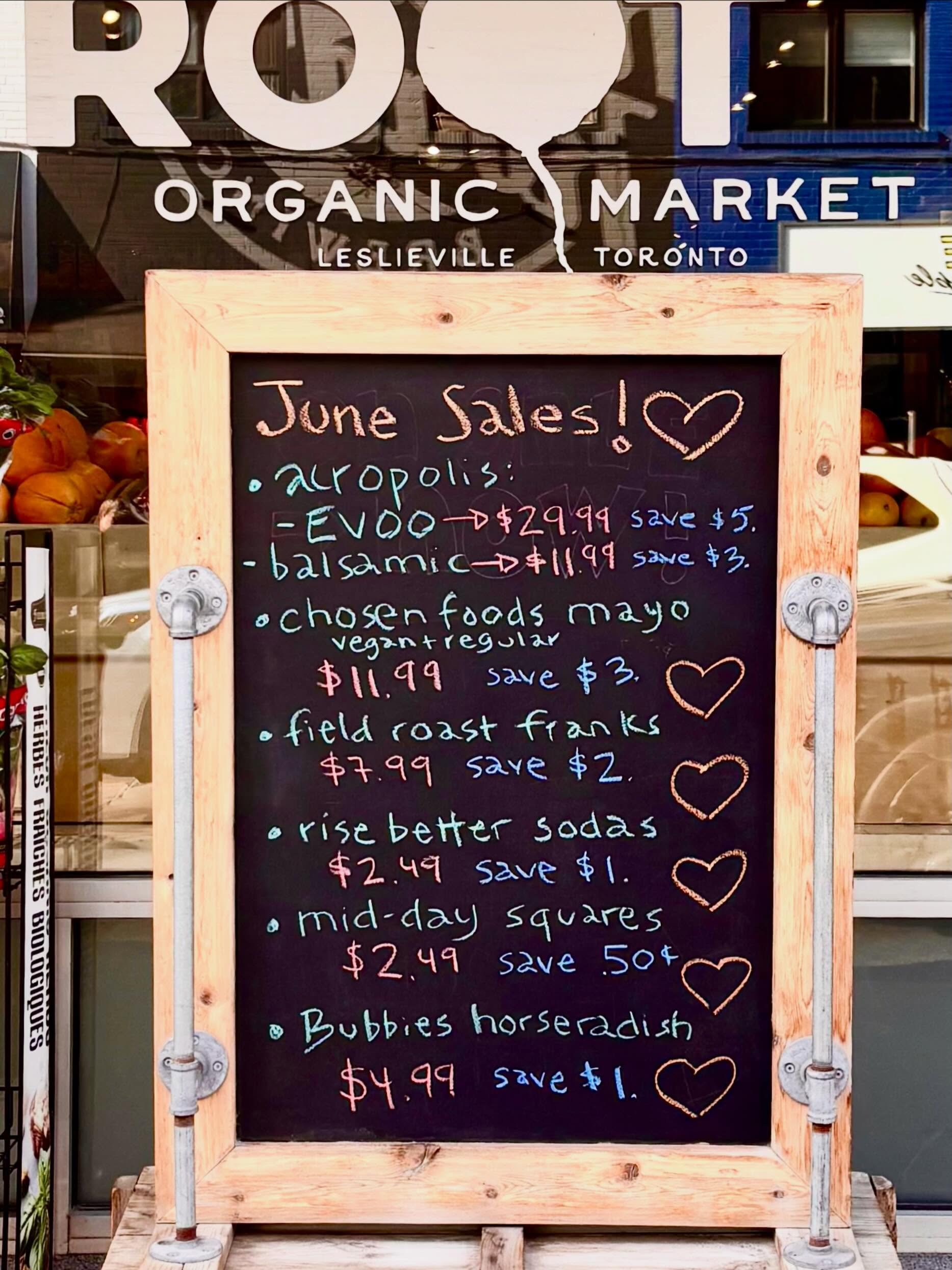 #leslievilletoronto 
#shoplocal
#raisetherootorganicmarket