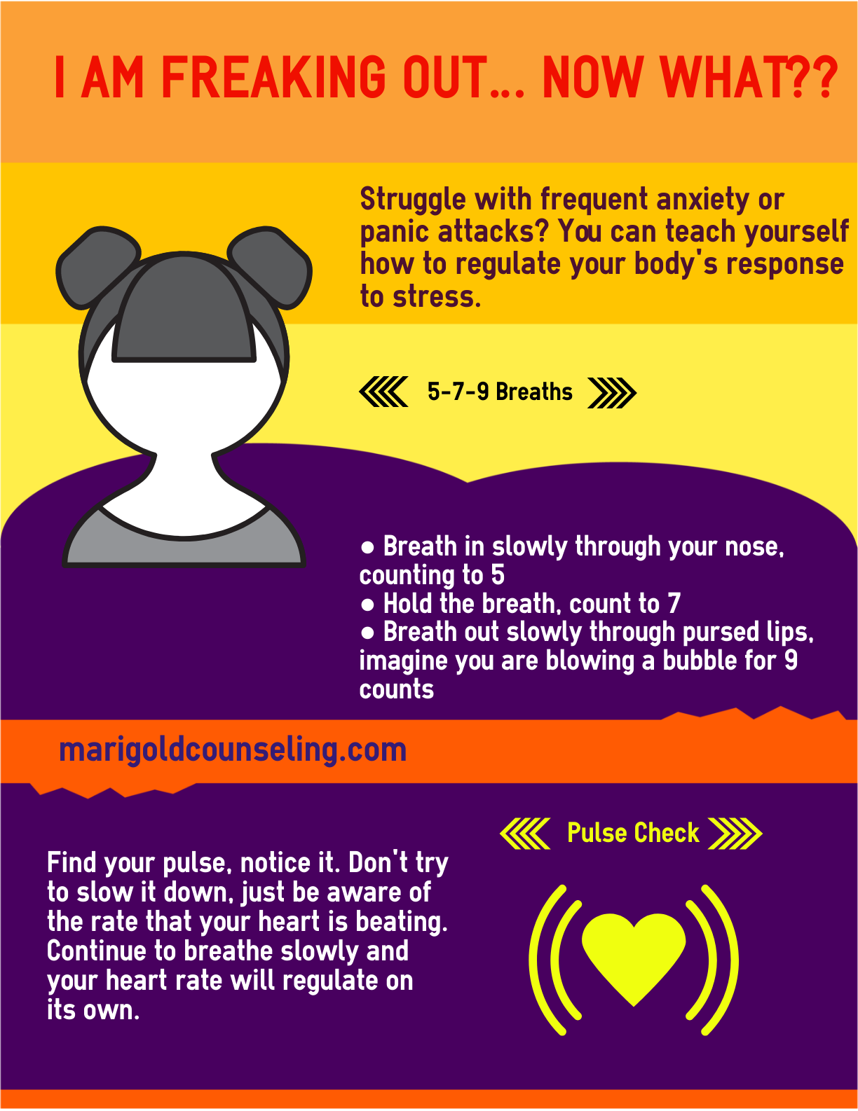 Interrupt Anxiety with 5-7-9 Breaths & Pulse Check