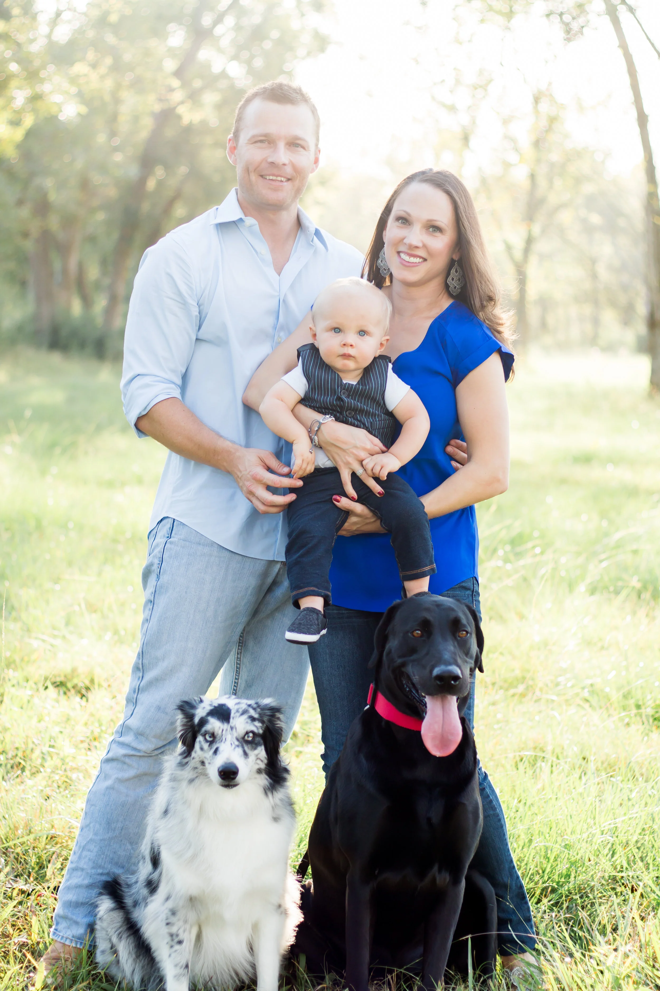 "We have taken family pictures with Leah several times and every time we are extremely happy with the results. The images she captures always look so natural and she is able to get good pictures of our kids which isn’t easy when they are 3 and younger. We are forever grateful for the wonderful memories she captured for us." The Hall Family