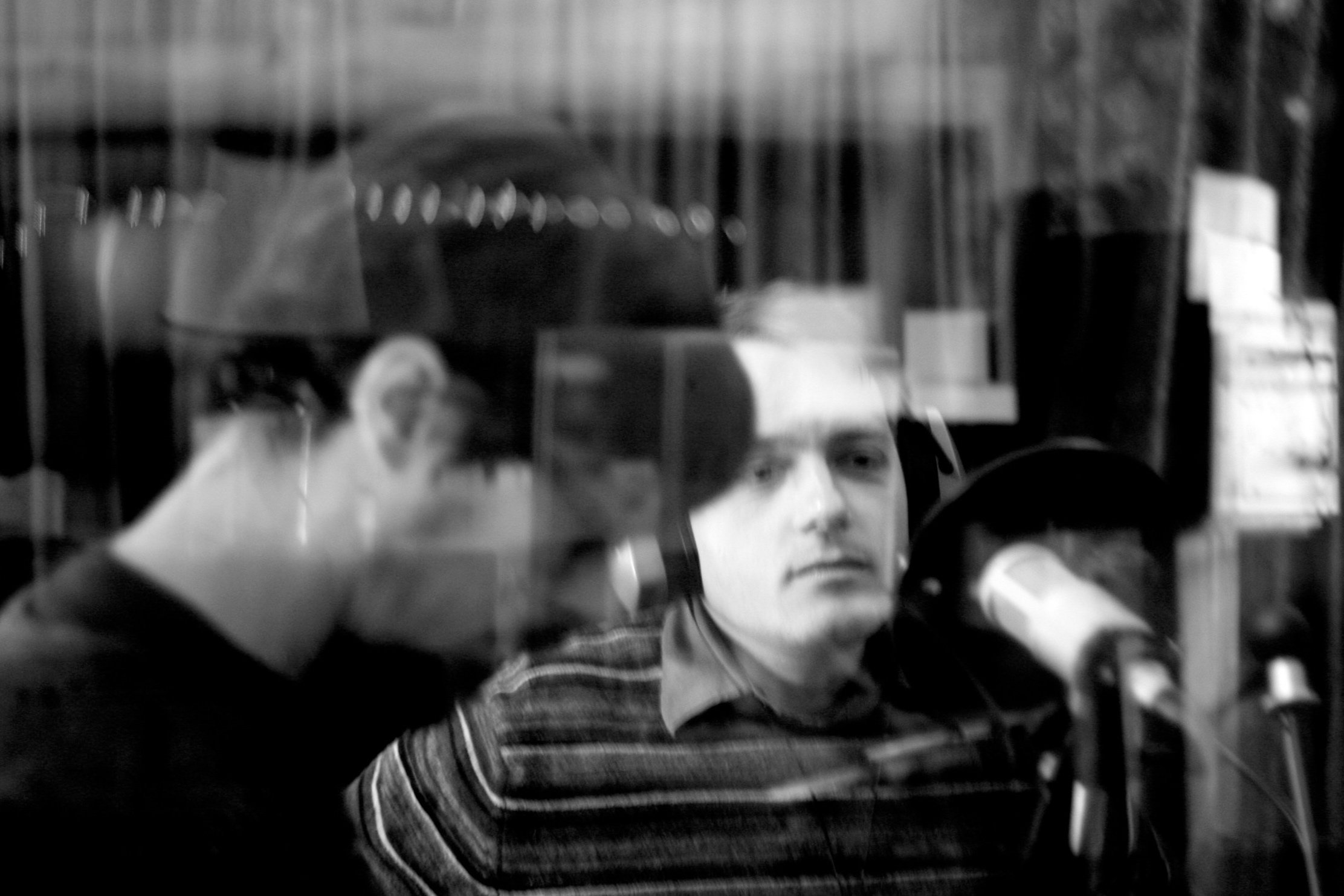  Recording vocals at Verdant Studios with  Pete Weiss , 2008 (Photo by Joel Mellin) 