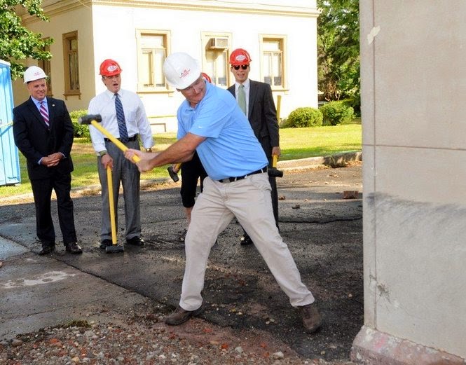 Demolition of Cornerstone
