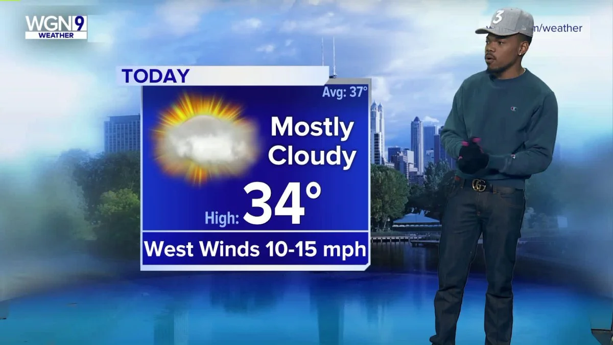 Chance The Rapper Does The Weather for WGN